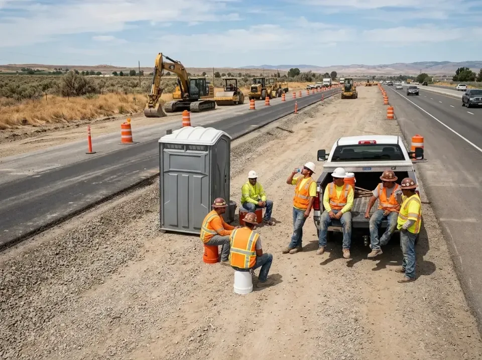 highway-road-construction-crew-007 — frequently asked questions, Porta Potty and Restroom Rentals in New York